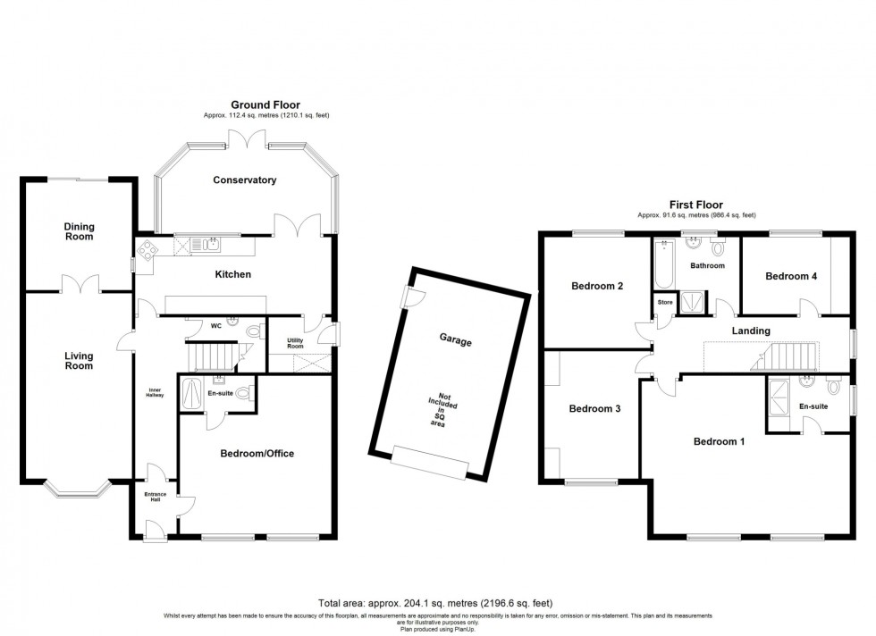 Floorplan for Little Breck, Broadmeadows, South Normanton, DE55