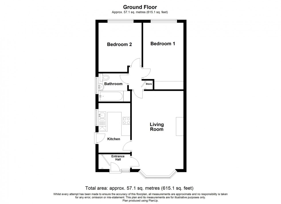 Floorplan for Birchwood Lane, Somercotes, DE55