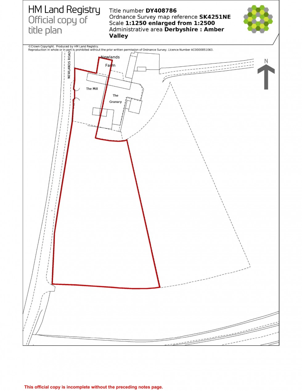 Floorplan for Newlands Road, Golden Valley Riddings, DE55