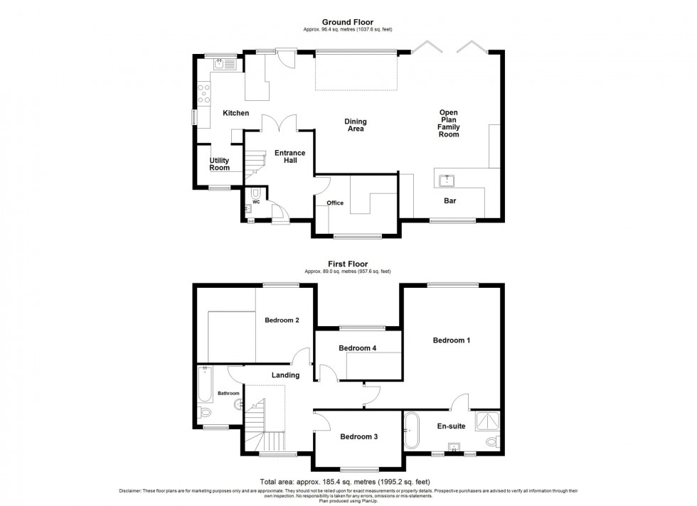 Floorplan for Wingfield Road, Alfreton, DE55