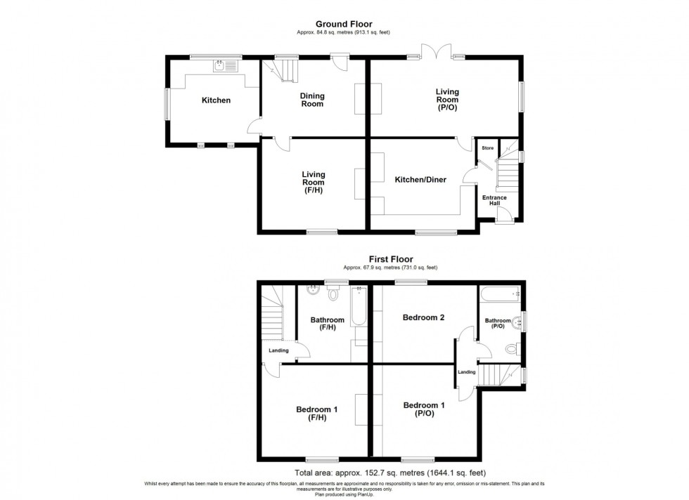 Floorplan for Wingfield Road, Oakerthorpe, DE55
