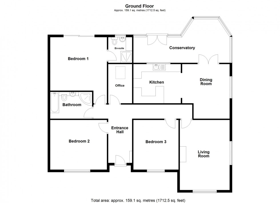Floorplan for Derby Road, Marehay, DE5