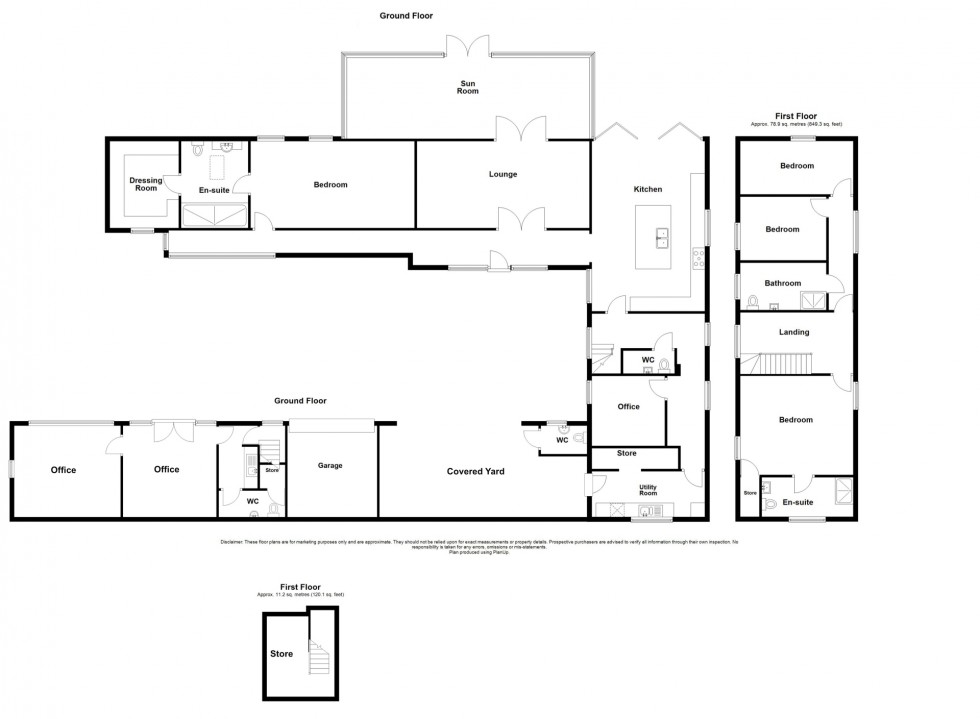 Floorplan for Hallfieldgate Lane, Shirland, DE55
