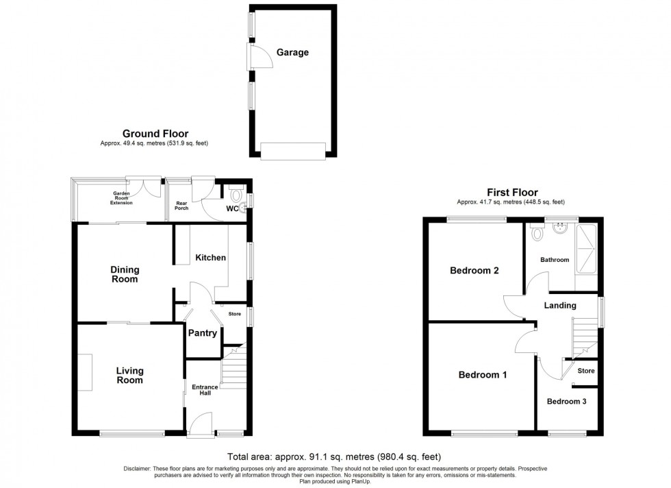 Floorplan for Independent Hill, Alfreton, DE55
