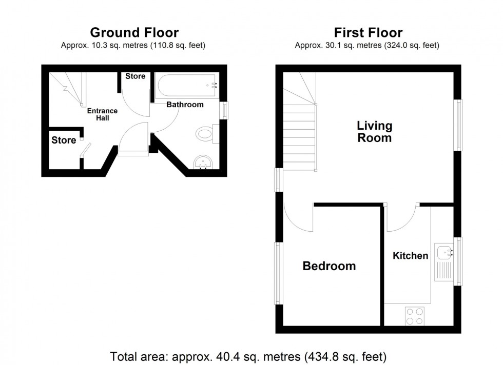 Floorplan for Beaulieu Way, Swanwick, DE55