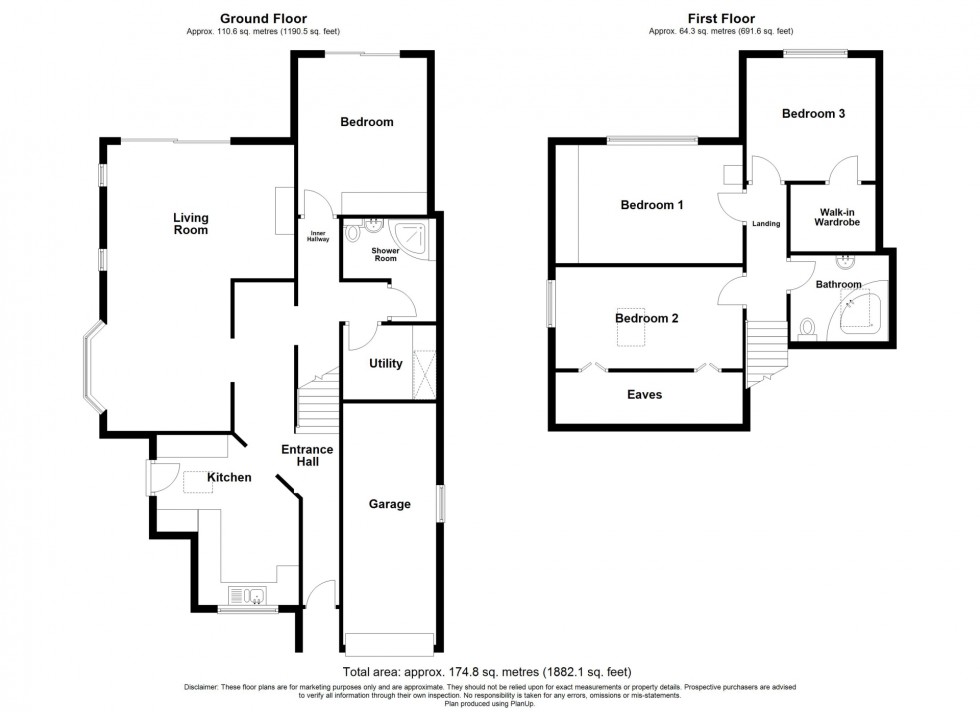 Floorplan for Main Road, Higham, DE55