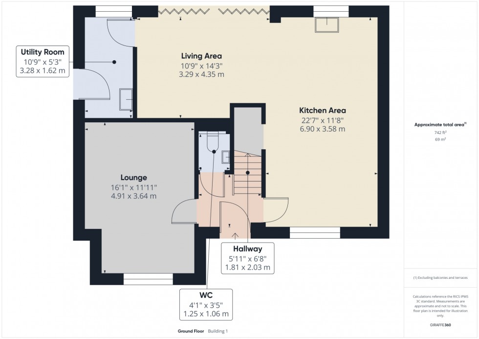 Floorplan for Matlock Road, Wessington, DE55