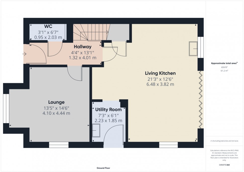 Floorplan for Matlock Road, Wessington, DE55