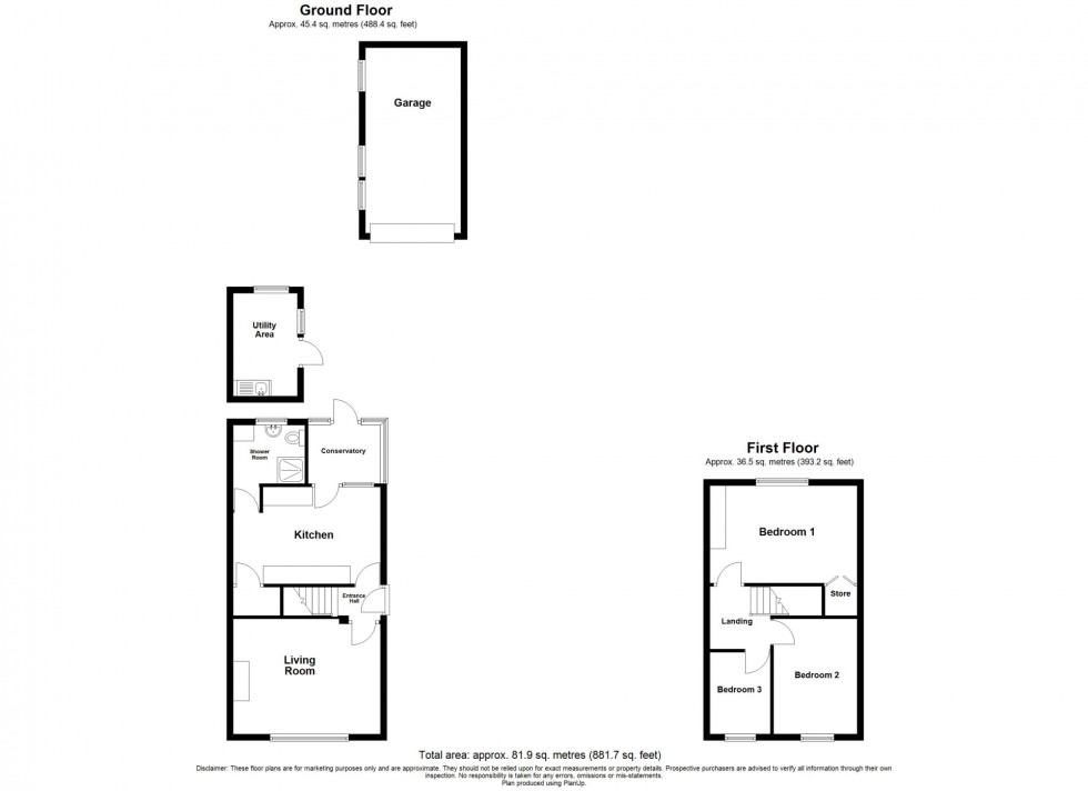 Floorplan for Birkinstyle Lane, Shirland, DE55