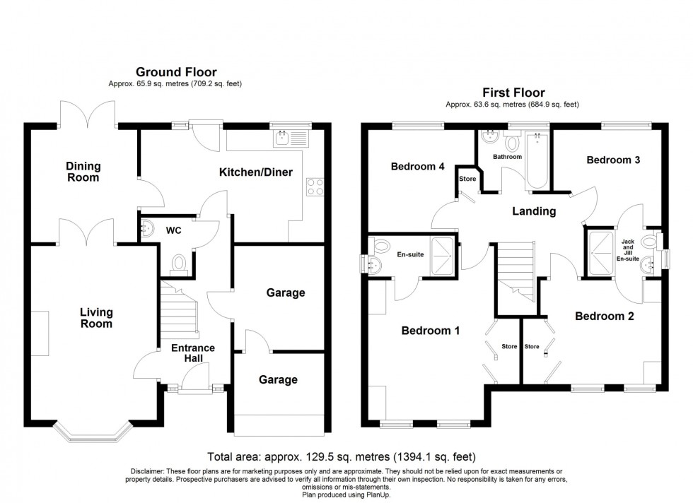 Floorplan for Rangewood Road, South Normanton, DE55