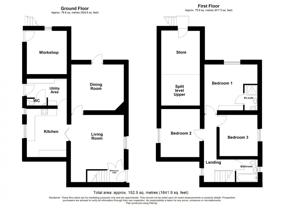 Floorplan for Cromford Road, Crich, DE4