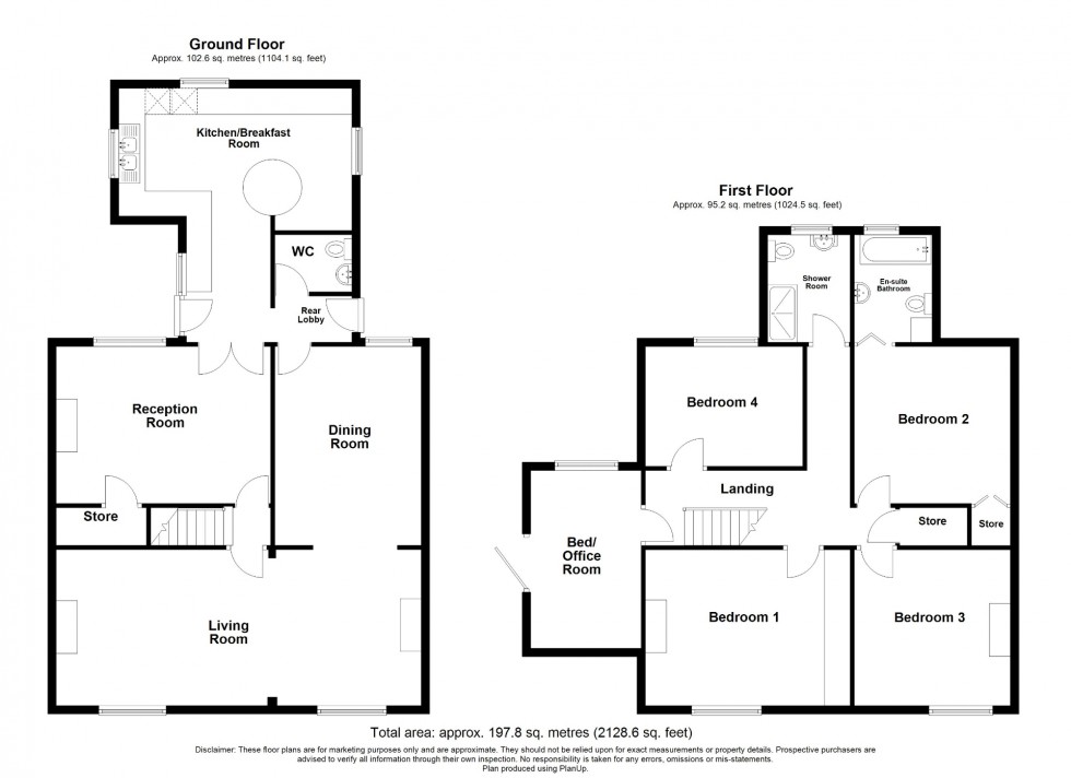 Floorplan for Meadow Lane, South Normanton, DE55