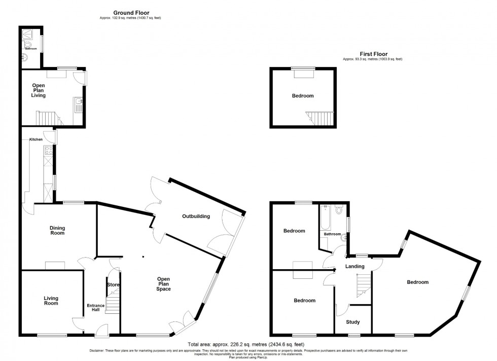 Floorplan for Mansfield Road, Alfreton, DE55