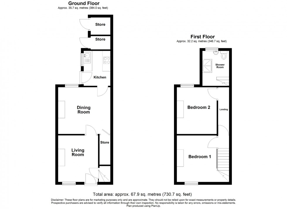 Floorplan for Carr Lane, South Normanton, DE55