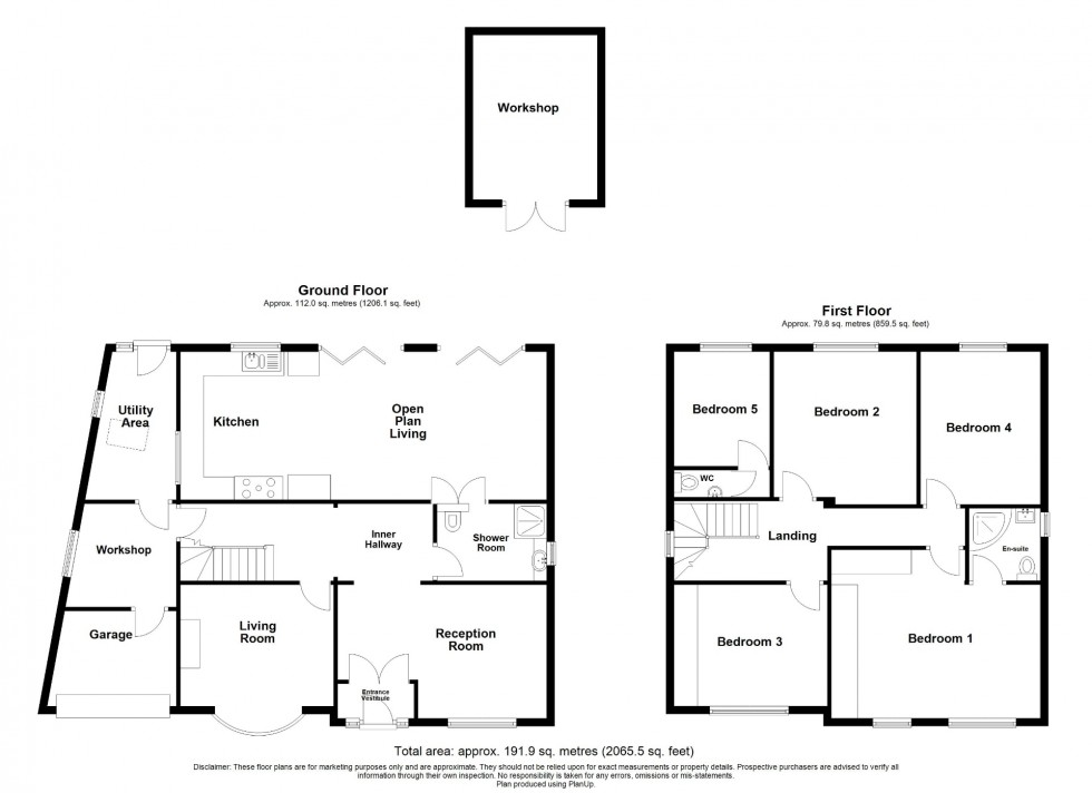 Floorplan for Leamoor Avenue, Somercotes, DE55