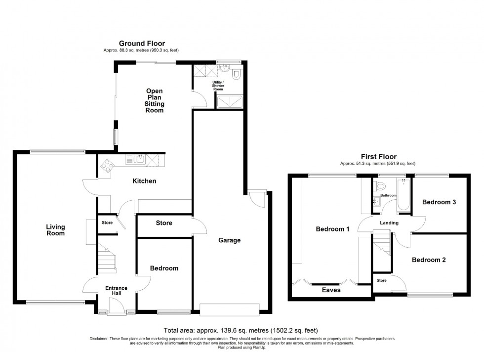 Floorplan for Dimple Lane, Crich, DE4