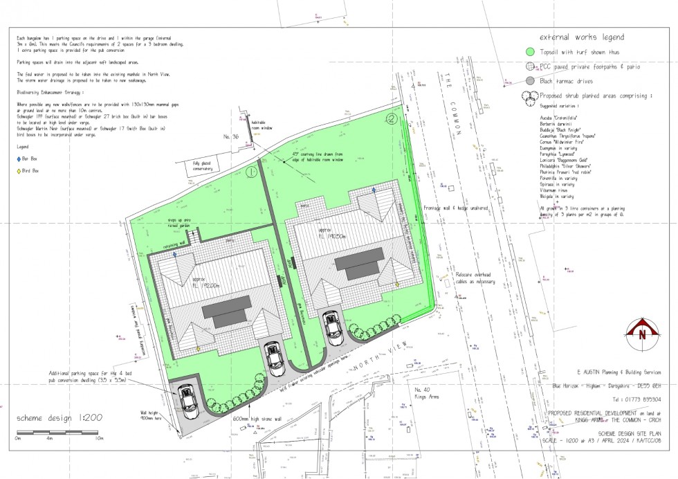 Floorplan for The Common, Crich, DE4