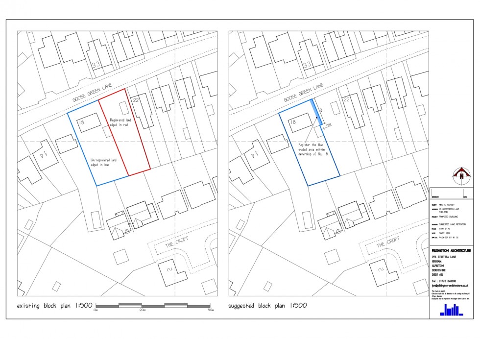 Floorplan for Goose Green Lane, Shirland, DE55