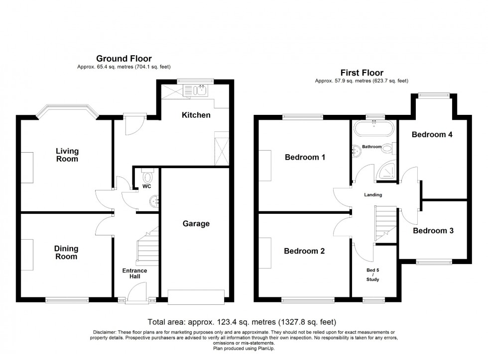 Floorplan for Newlands Road, Riddings, DE55