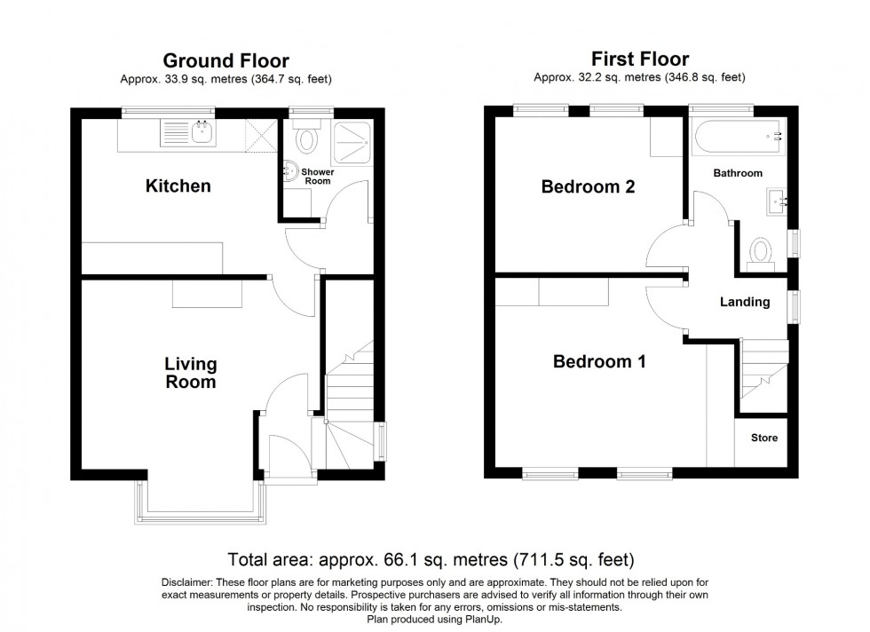 Floorplan for Rodgers Lane, Alfreton, DE55