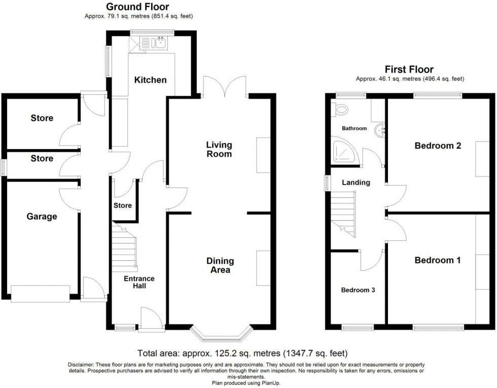 Floorplan for Alfreton Road, Pinxton, NG16