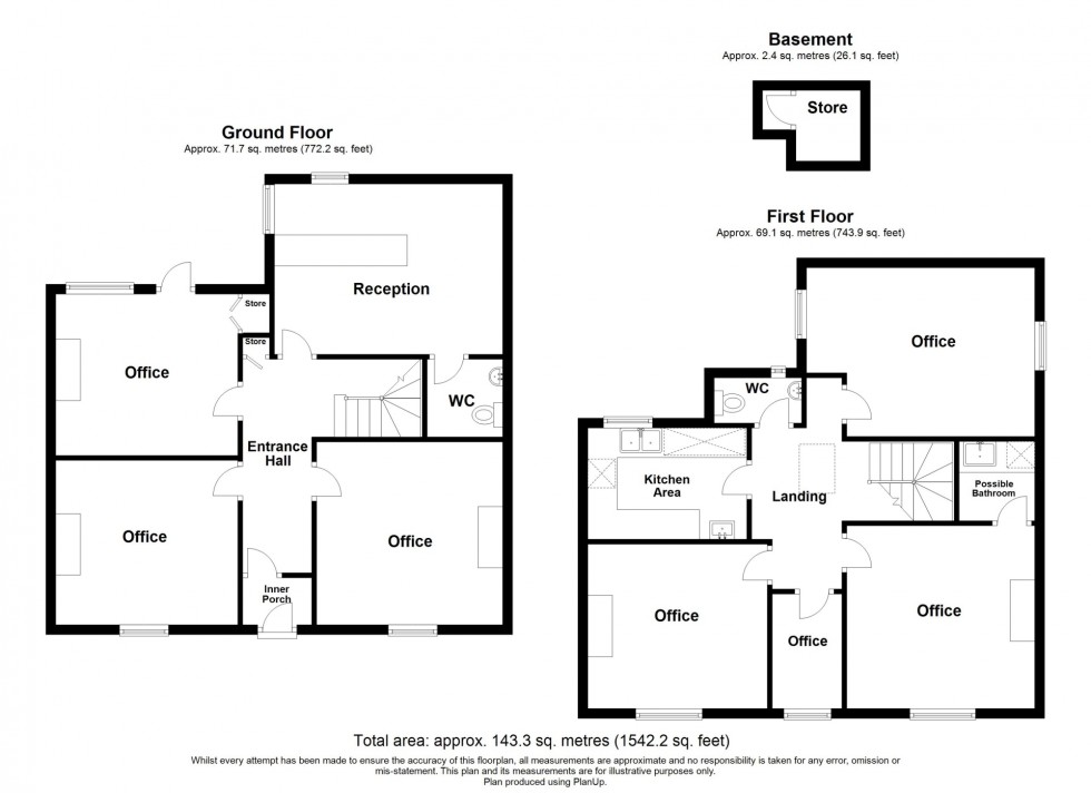 Floorplan for Church Street, Alfreton, DE55