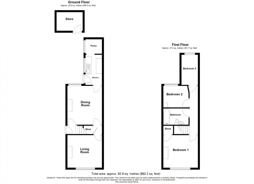 Floorplan for Alfreton Road, Newton, DE55