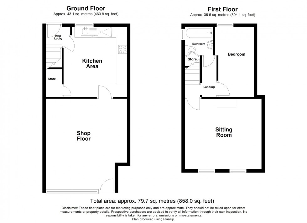 Floorplan for Somercotes Hill, Somercotes, DE55